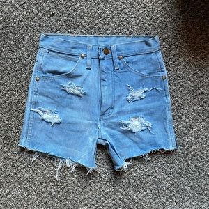 Women’s cut off jeans